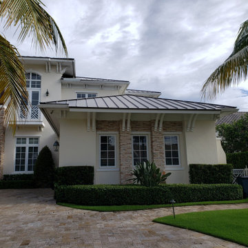 Completed Private Custom Home in Boca Raton