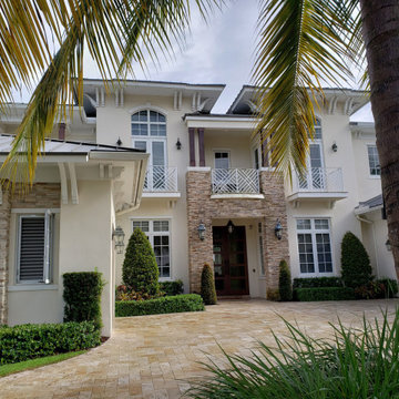 Completed Private Custom Home in Boca Raton