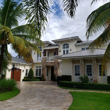 Completed Private Custom Home in Boca Raton