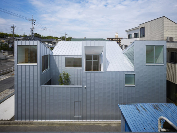 Moderne Façade by Tomohiro Hata Architects & Associates