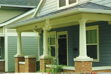 Arts and crafts exterior home photo in Indianapolis