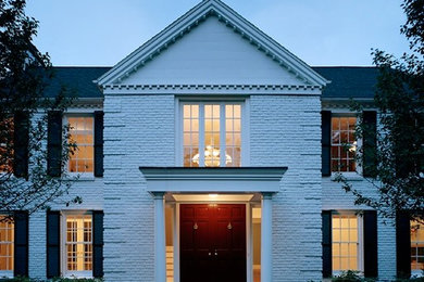 Example of a classic exterior home design in New York