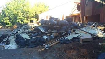 Construction site cleanup in Sonoma