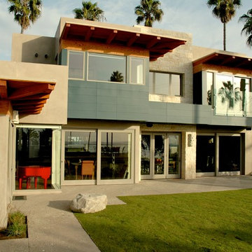 Contemporary Asian-Infused Exterior
