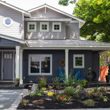 Contemporary Craftsman Front Yard