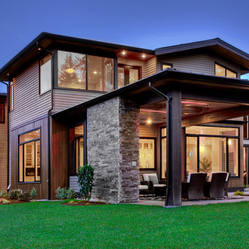 Contemporary Custom Home in Clyde Hill
