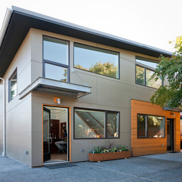 Contemporary detached accessory dwelling unit