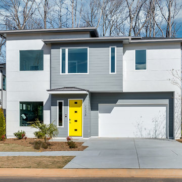 Contemporary Family Home in Charlotte’s First Solar Community