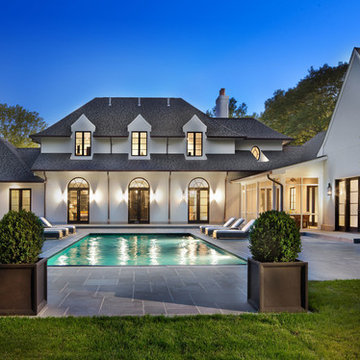 Contemporary French Country Home