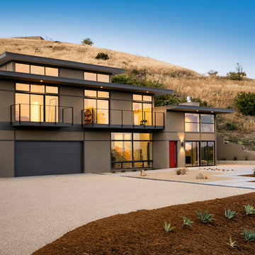 Contemporary Hillside Home