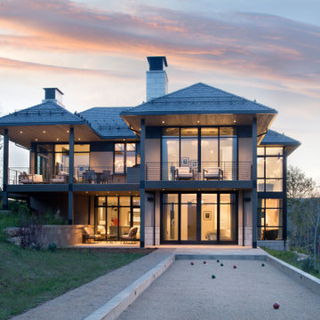 Contemporary Hillside Residence