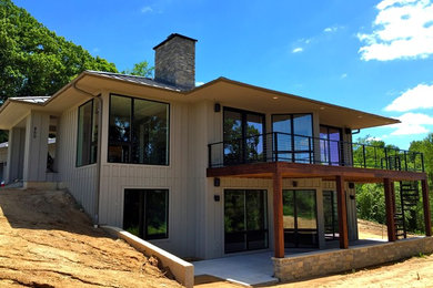 Trendy exterior home photo in Grand Rapids