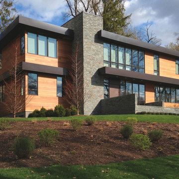 contemporary house in bergen county NJ