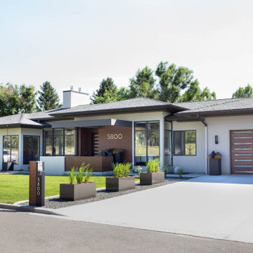 Contemporary Prairie Style Home