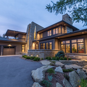 Contemporary Prairie Style Home