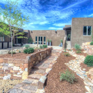Contemporary Pueblo in Santa Fe