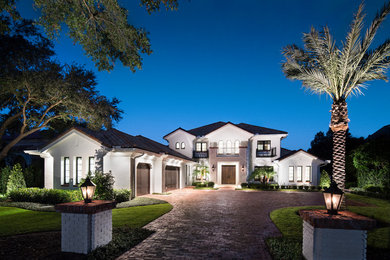 Contemporary Santa Barbara Mission estate