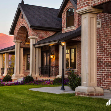 Contemporary Utah Brick Home