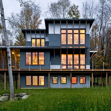 Contemporary Weekend House Sugar Hill NH