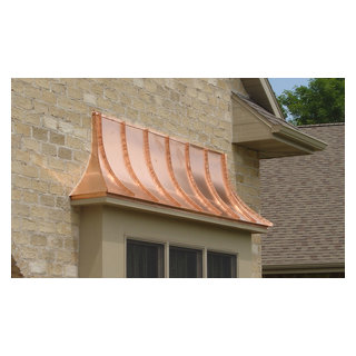 Copper - Bow Windows and Door Awnings - Contemporary - Exterior - Other ...