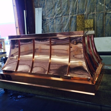 copper Chimney hoods