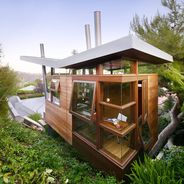 Corner Window and Butterfly Roof