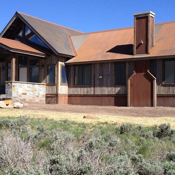 Corten Corrugated Roofing