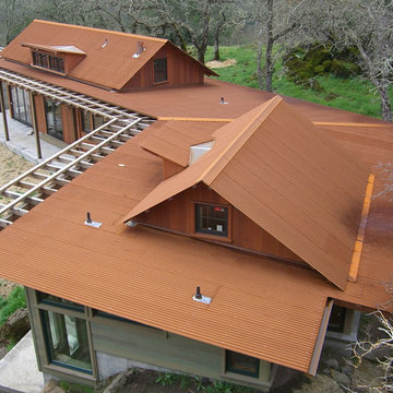 Corten Corrugated Roofing