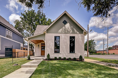 Transitional exterior home photo in Indianapolis