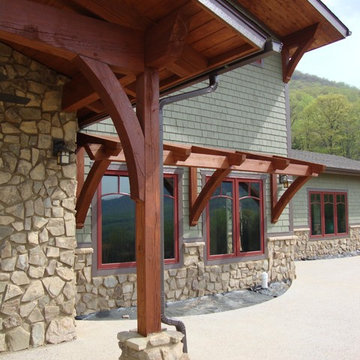 Craftsman-Style Timber Frame - Smith Mountain Lake, Roanoke, Virginia