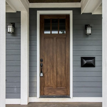 Craftsman Wood Front Door