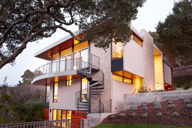Trendy exterior home photo in San Francisco