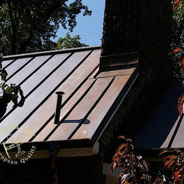 Crownsville Copper Roof standing seam