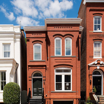 Crumbling Georgetown Rowhouse Restored to it's Former Glory