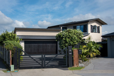 Example of a classic exterior home design in Auckland