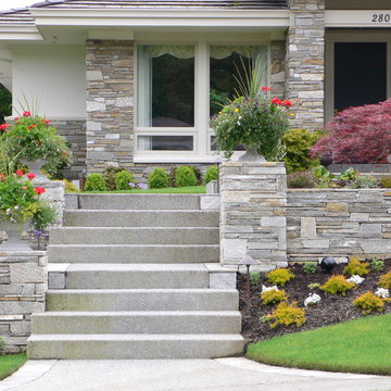Cultured Stone Wall and Facing