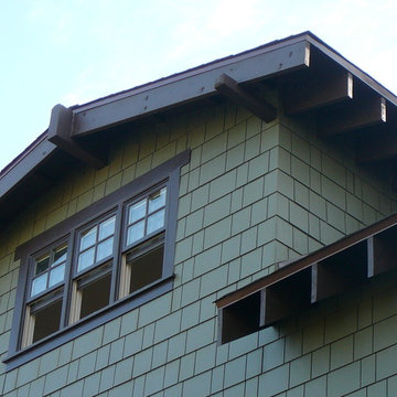 Culver City Craftsman - Low Pitched Front Gable Detail