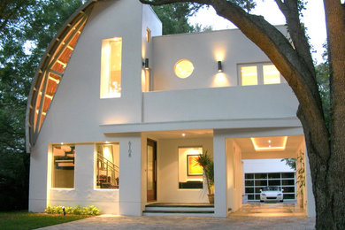 Источник вдохновения для домашнего уюта: дом в стиле модернизм