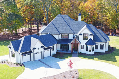 Photo of a bohemian house exterior in Atlanta.