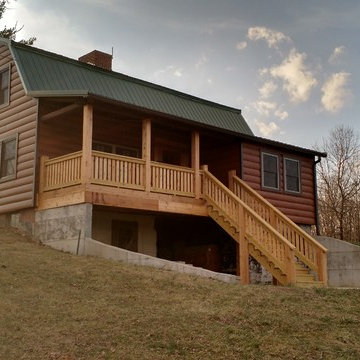 Custom Country Style Steel Log Siding in Chillicothe, MO