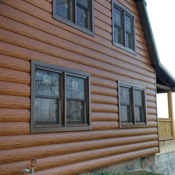 Custom Country Style Steel Log Siding in Chillicothe, MO