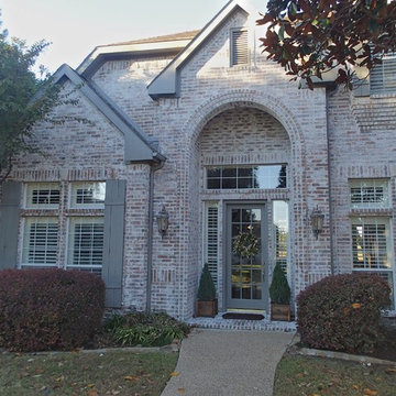 Custom Exterior Lime Wash in McKinney