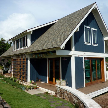 Custom Craftsman Style Hillside Home Remodel in Honolulu
