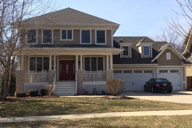 Photo of a classic house exterior in Chicago.