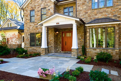 Arts and crafts exterior home photo in Philadelphia
