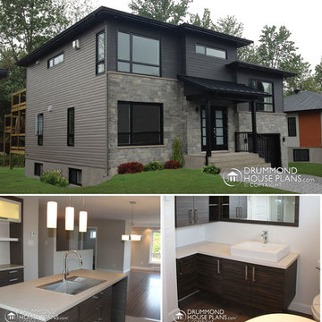Custom home design in photos - Raleigh NC. - Drummond House Plans