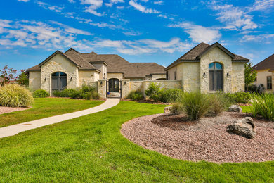 Example of an exterior home design in Austin