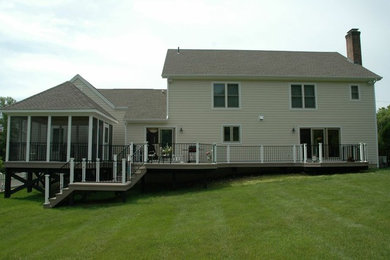 This is an example of a traditional house exterior in Bridgeport.