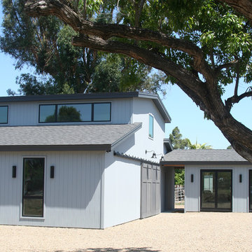 Custom Showcar Barn & 2nd Dwelling Ranch House Addition