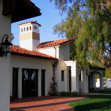 Custom Spanish Home in Santa Barbara California